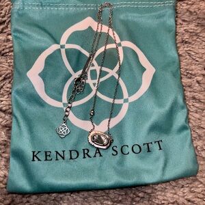 Kendra Scott Silver Pendant Necklace